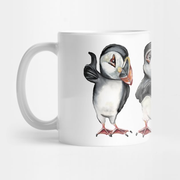 Cool Puffins by msmart